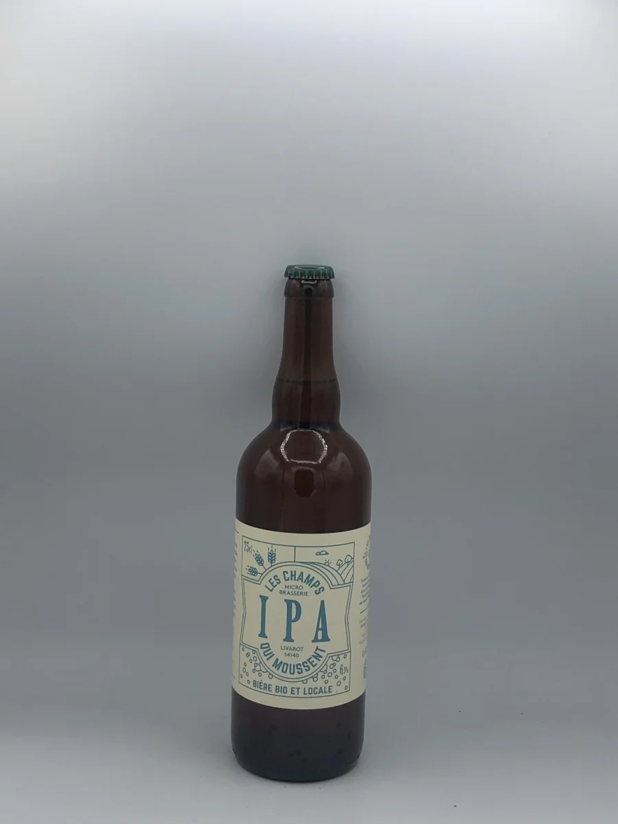 BIERE CHAMPS QUI MOUSSENT IPA 75 CL - Vins Rouges Harmonieux pour Chaque Occasion Cave Larégnère : caviste à Bergerac et Sainte-Foy-la-Grande