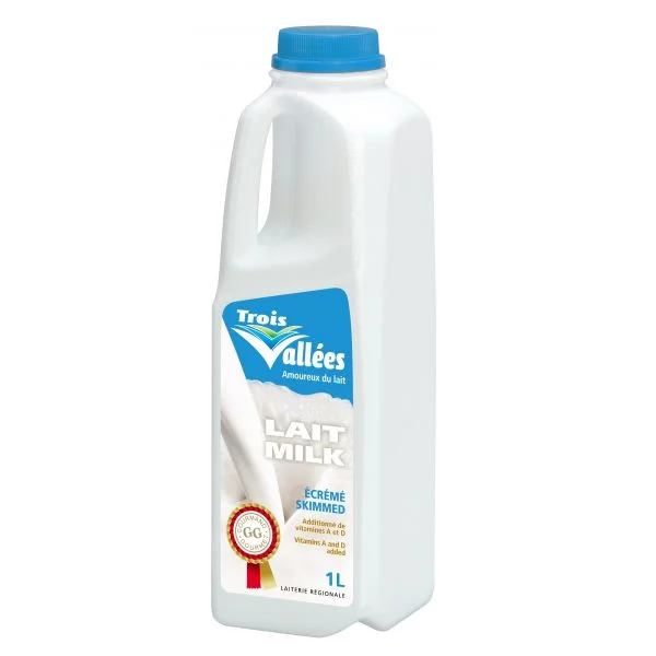 Trois Vallées – Lait Écrémé 1 L - Vins Rouges Harmonieux pour Chaque Occasion