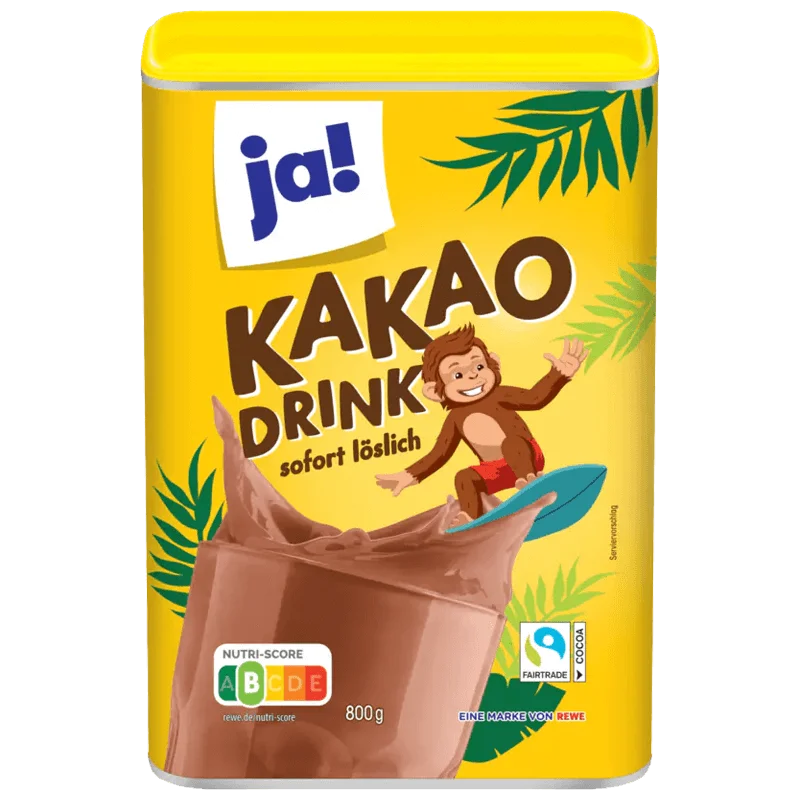 Ja! Cacao En Poudre Instantané 800g - Édition Limitée – L’Art de la Table Française en Promotion !