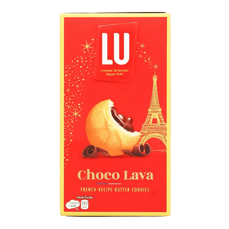 LU Choco Lava biscuits au beurre à la française 80g - Édition Limitée – L’Art de la Table Française en Promotion !