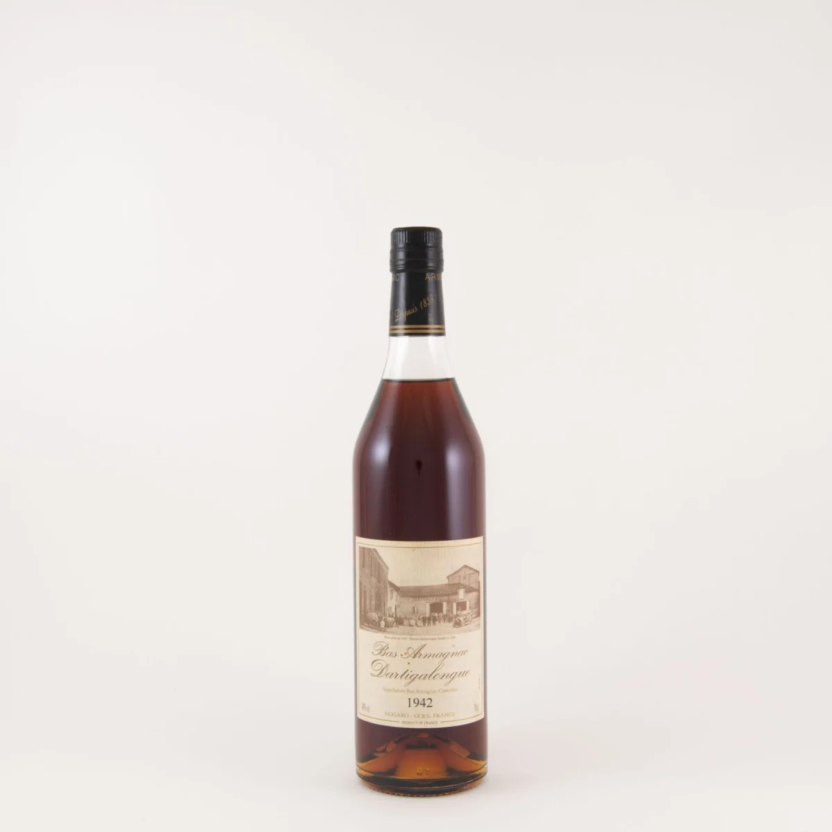 Armagnac Dartigalongue 1942 - Vins Rouges Harmonieux pour Chaque Occasion