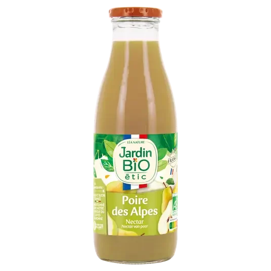 JB nectar poire bio 75 cl - E-shop mondial – Produits durables, modernes Drouin et accessibles partout