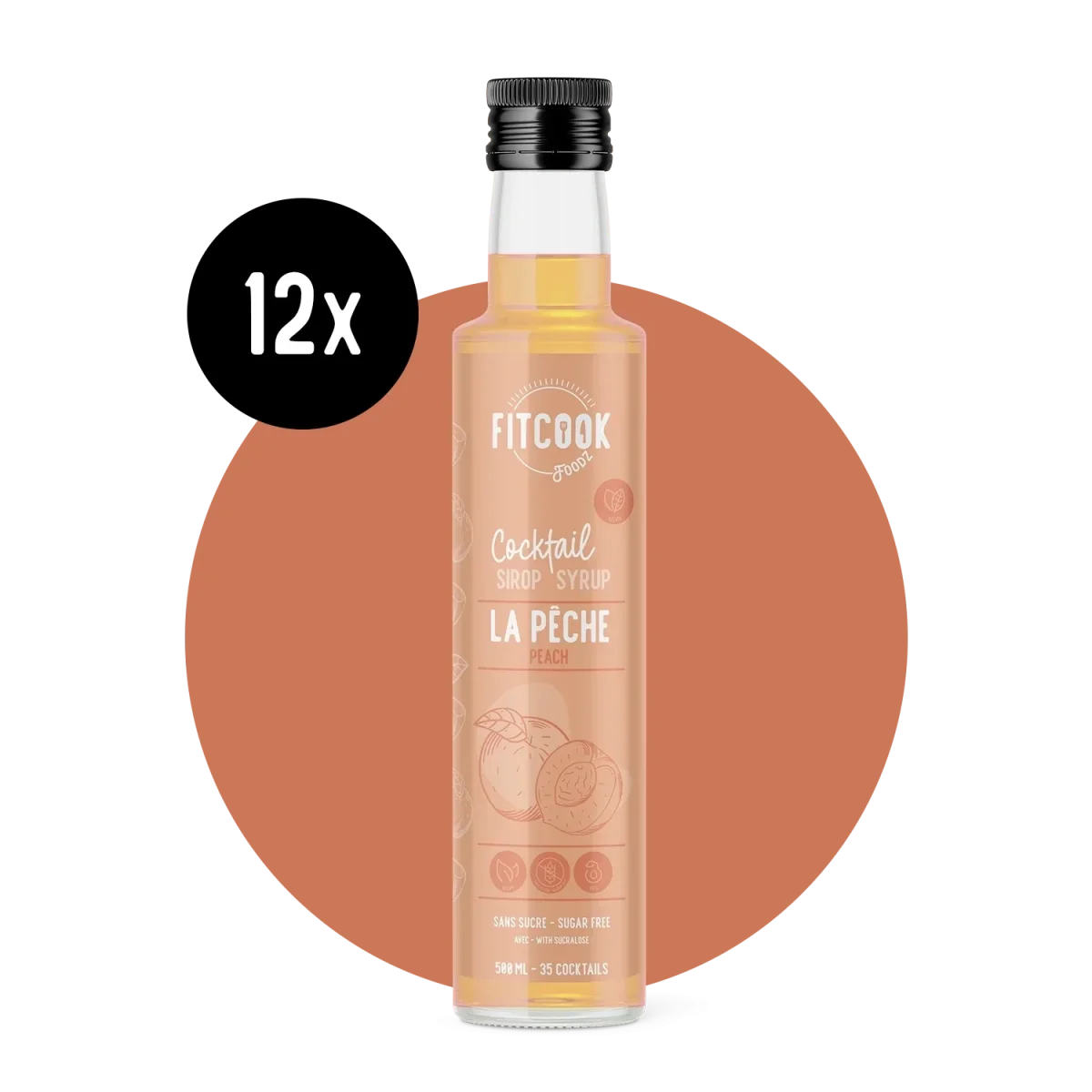 Caisse de 12 - Cocktail - La Pêche - Saldi Straordinari – Offerte Speciali Disponibili Adesso