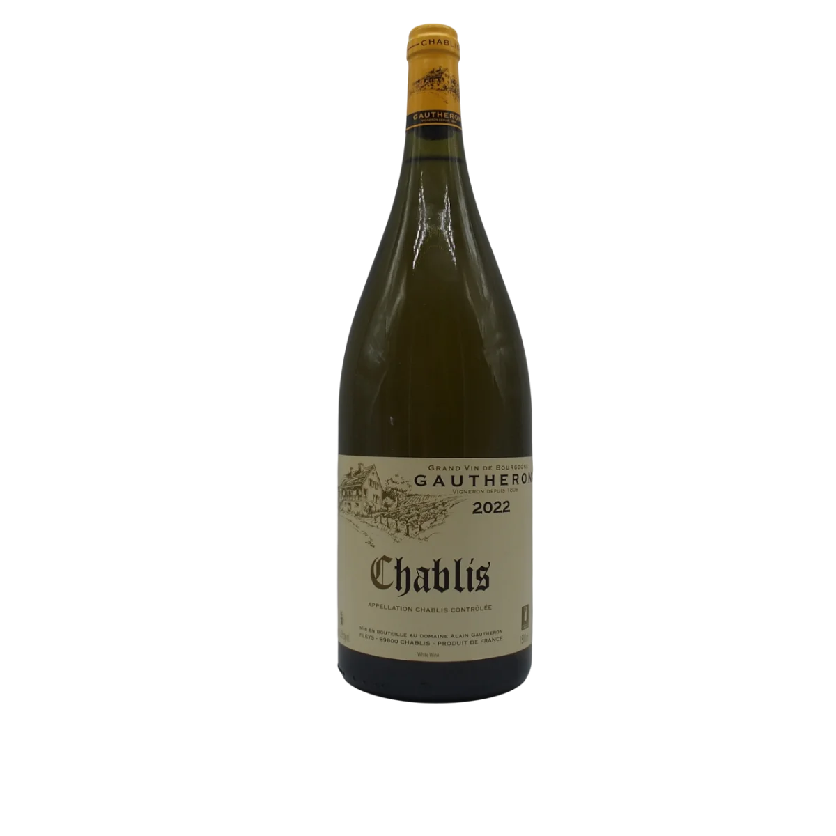 Magnum Chablis 2022 – 150cl - Vins Rouges Harmonieux pour Chaque Occasion