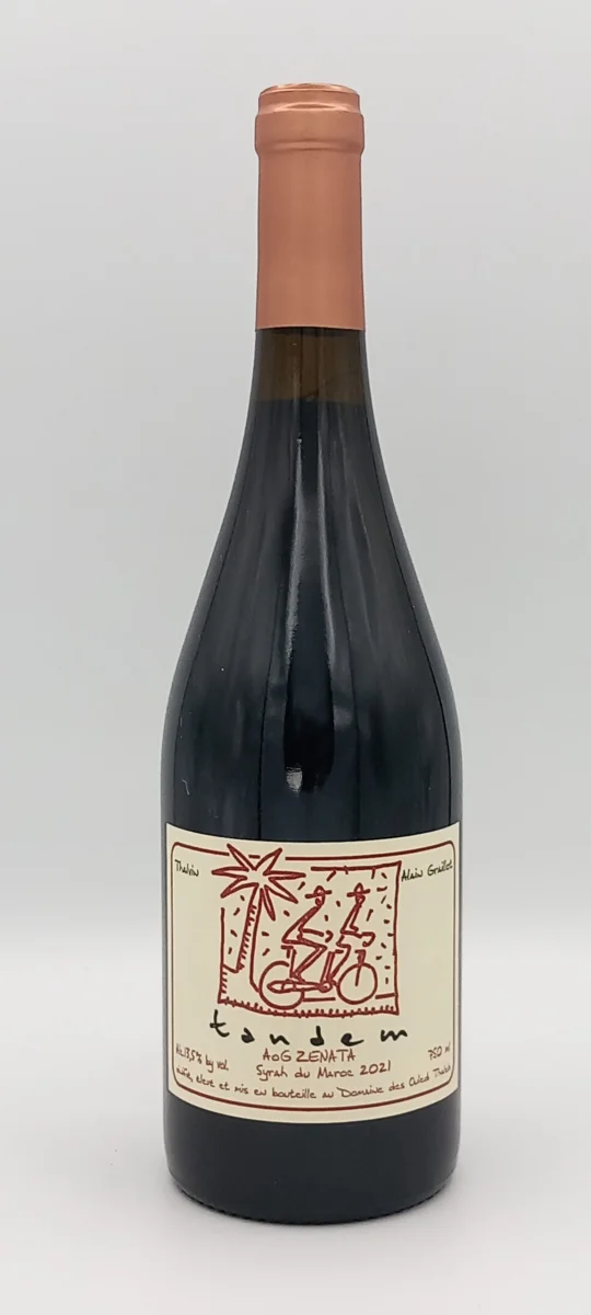 MAROC AOG ZENATA TANDEM 2021 ROUGE DOMAINE GRAILLOT - Rouge Vins Rouges Harmonieux pour Chaque Occasion