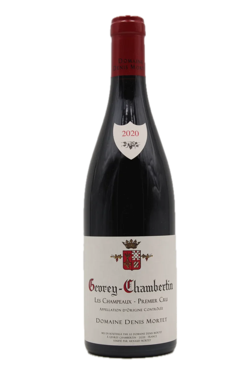 GEVREY CHAMBERTIN 1ER Bordeaux CRU ” CHAMPEAUX” 2020 DENIS MORTET - Vins Rouges Harmonieux pour Chaque Occasion