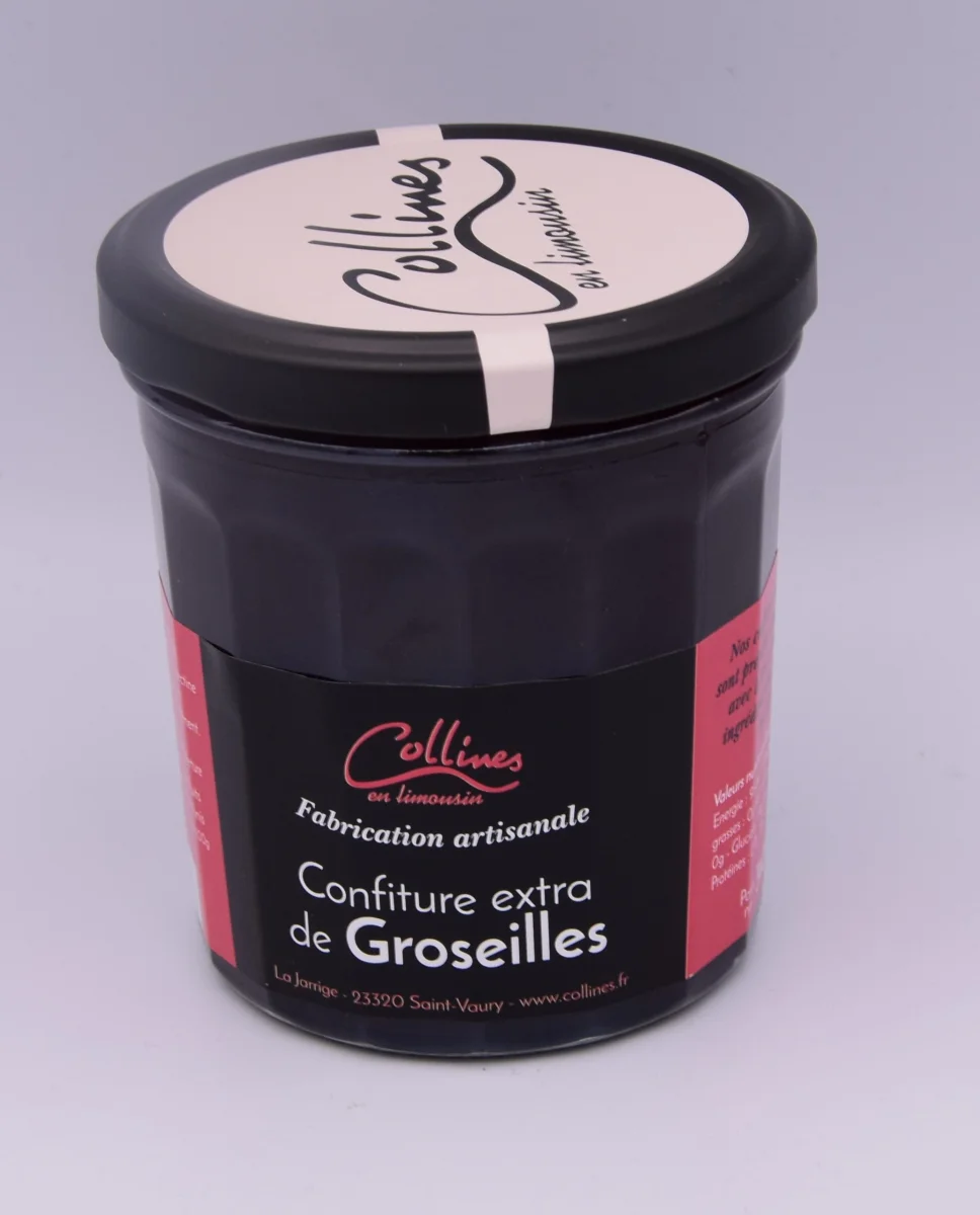 confiture extra de groseilles - Vins Rouges Harmonieux pour Chaque Occasion