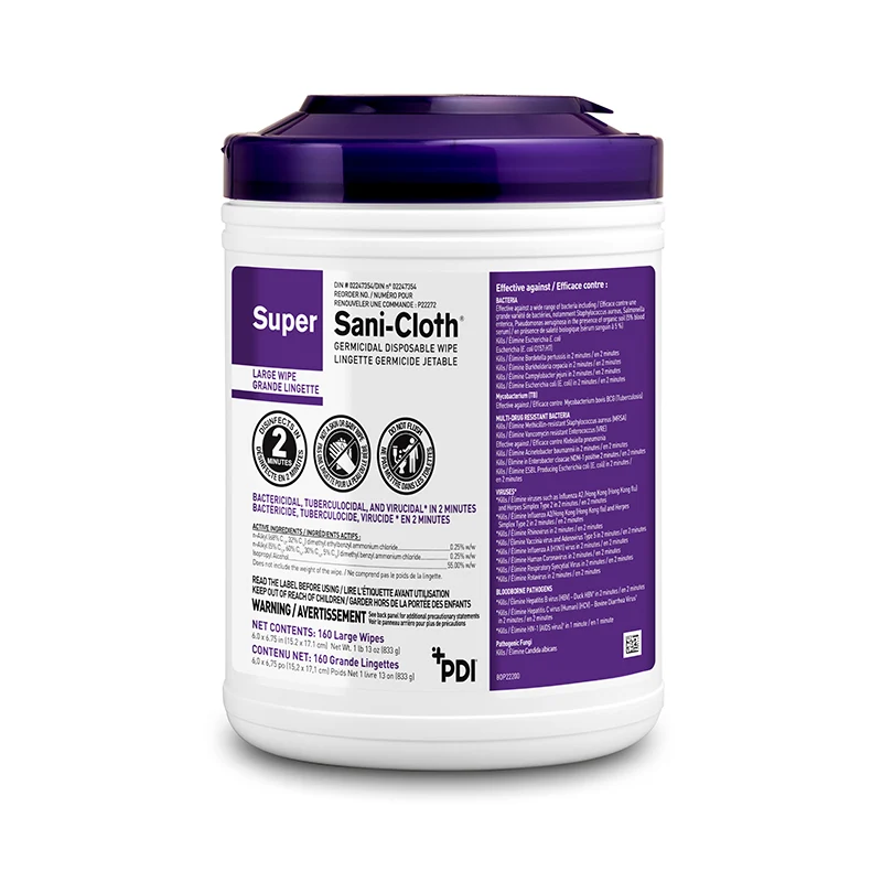 Super Sani-Cloth® Germicidal Disposable Wipe - Saldi Straordinari – Offerte Speciali Disponibili Adesso