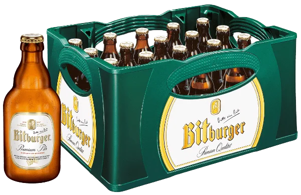 BITBURGER PILS 4,8° STEINIE VC 20x33cl - Vins Rouges Harmonieux pour Chaque Occasion