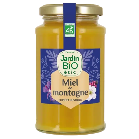 JB miel de montagne bio 360 g - E-shop mondial – Produits durables, modernes et accessibles partout