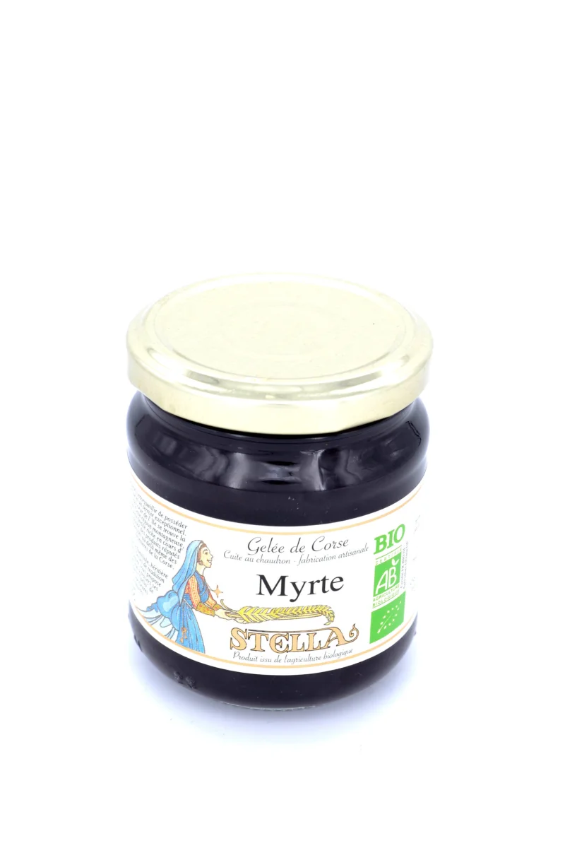 Gelée de myrtes Bio - Vins Rouges Harmonieux pour Vision Chaque Occasion