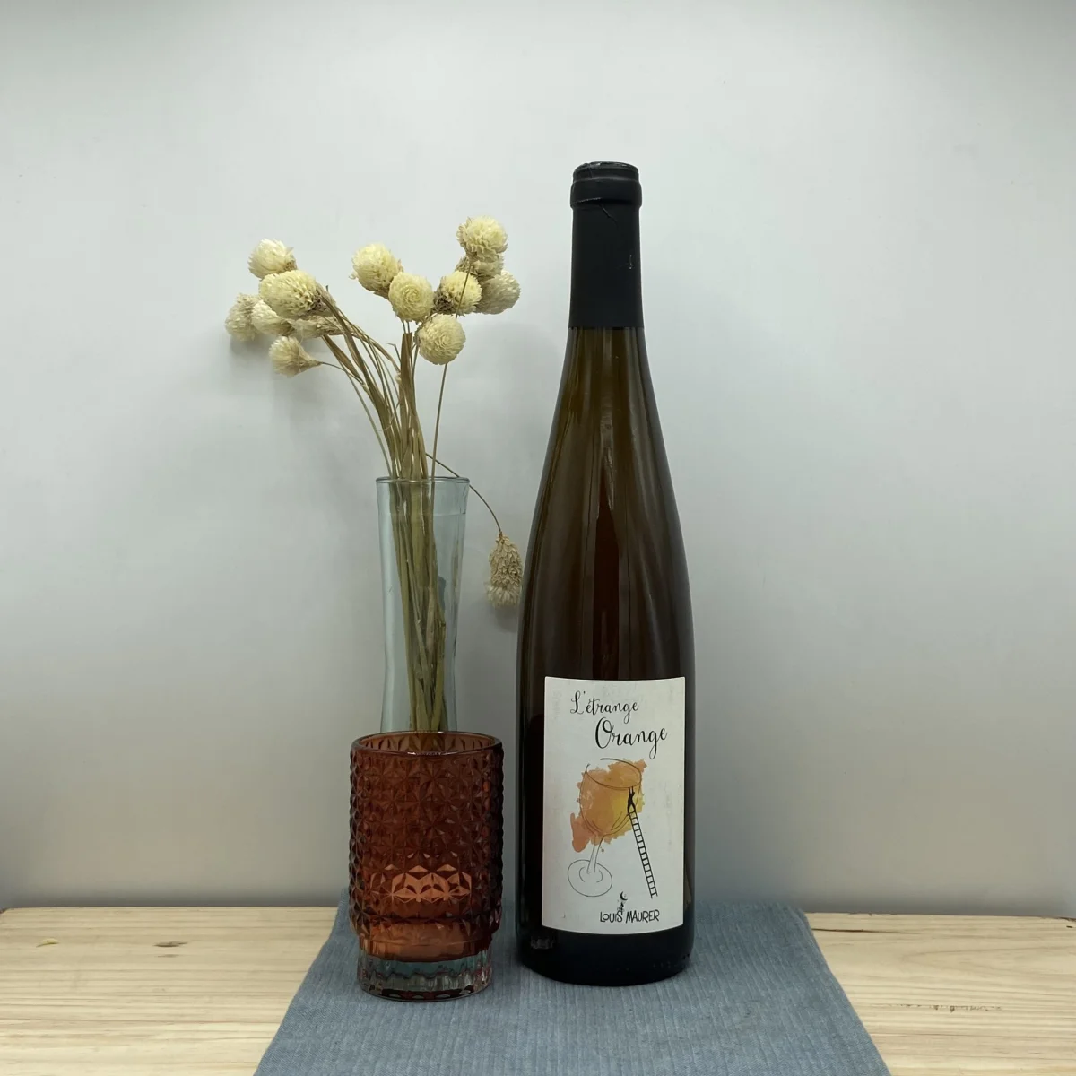 Domaine Louis Maurer – AOC Alsace – L’Étrange Orange - Vins Rouges Harmonieux pour Chaque Occasion