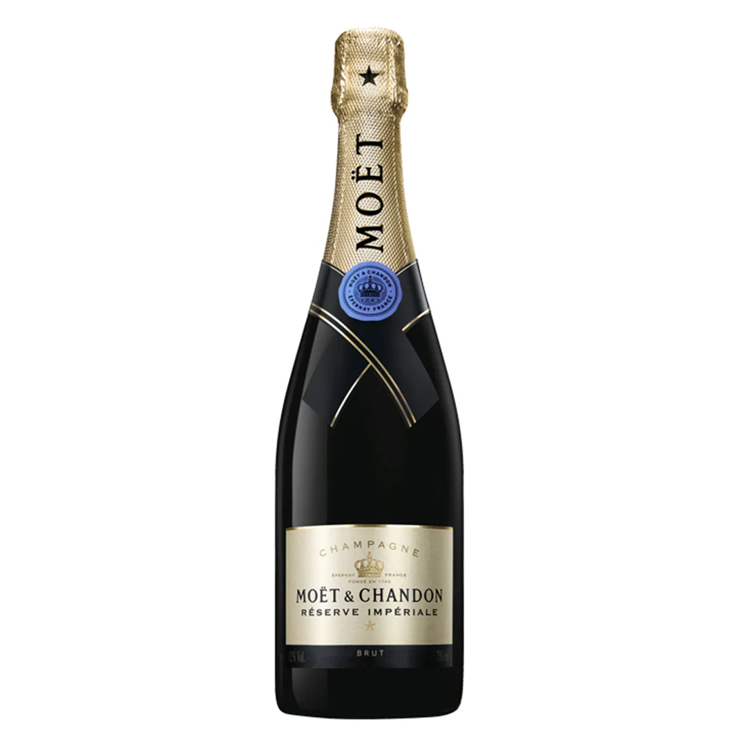 Champagne Moët & Chandon Réserve Impériale -75cl - Vins Rouges Harmonieux pour Chaque Occasion