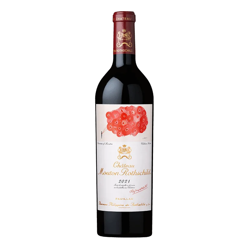 2021 Chateau Mouton Rothschild Premier Cru Classe, Pauillac 1x75cl - Vins Rouges Harmonieux pour Chaque Occasion - red wine chateau rothschild classe 1x75cl vin occasion
