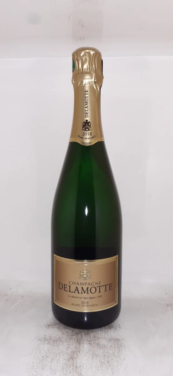 Champagne DELAMOTTE Blanc de Blancs 2018 brut - Vins Rouges Harmonieux pour Chaque Occasion