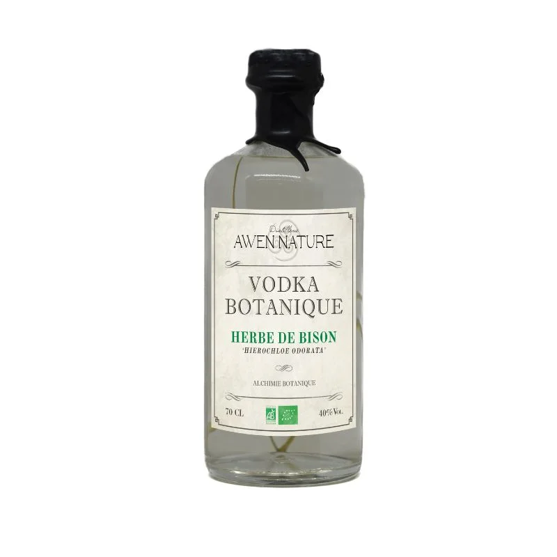 Vodka botanique herbe de bison Awen nature - Vins Rouges Harmonieux pour Chaque Occasion
