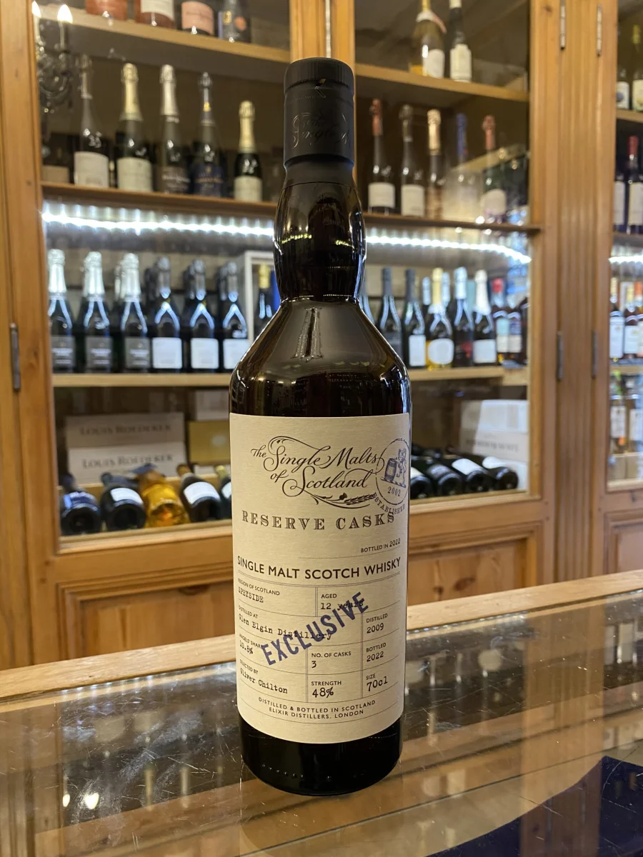 Elixir – Glen Elgin 12 ans 2009 Reserve Casks, Speyside 48% - Vins Rouges Harmonieux pour Chaque Occasion - {'count': 1, 'name': 'élixir'}