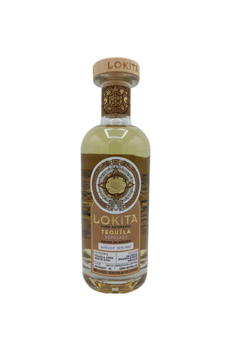 Tequila Lokita Reposado 70 cl 40° - Vins Rouges Harmonieux pour Chaque Occasion Châteauneuf-du-Pape de 2014 la clé des prélats - Vins & Gastronomie