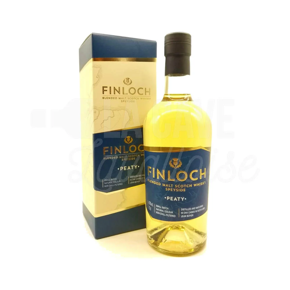 Finloch Peaty – 40° – Speyside Blended Malt – 70cl - Vins Rouges Harmonieux pour Chaque Occasion Gamins 2025 - Vin Nature de Loire - Domaine de la Petite Soeur