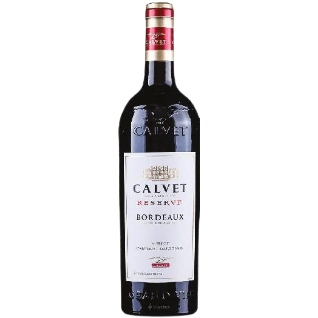 CALVET RESERVE BORDEAUX - Vins Rouges Harmonieux pour Chaque Occasion - cave a vin occasion