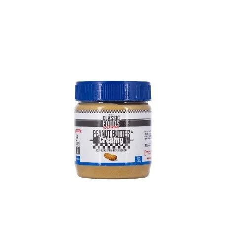 CLASSIC FOOD beurre de cacahuète crémeux 340 grs - E-shop mondial – Produits VANOISE durables, modernes et accessibles partout