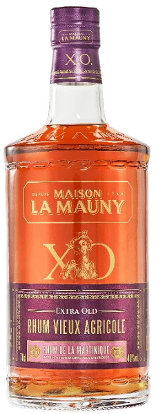 LA MAUNY XO EXTRA OLD « RHUM VIEUX AGRICOLE » MARTINIQUE 40° 70CL - Vins Rouges Harmonieux pour Chaque Occasion Rhum La Mauny - 7 ans - Rhum Vintage - Vieille bouteille Martinique