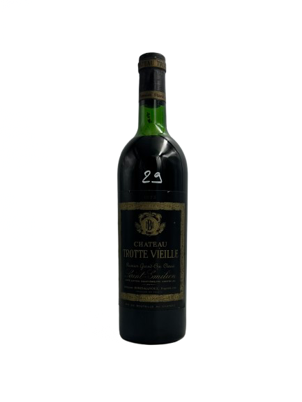 Chateau Trotte Vieille Rouge 1973 (Saint Emilion 1er cru Grand Cru Classe B – Bordeaux) - Vins Rouges Harmonieux pour Chaque Occasion - {'count': 3, 'name': 'Vieille'}