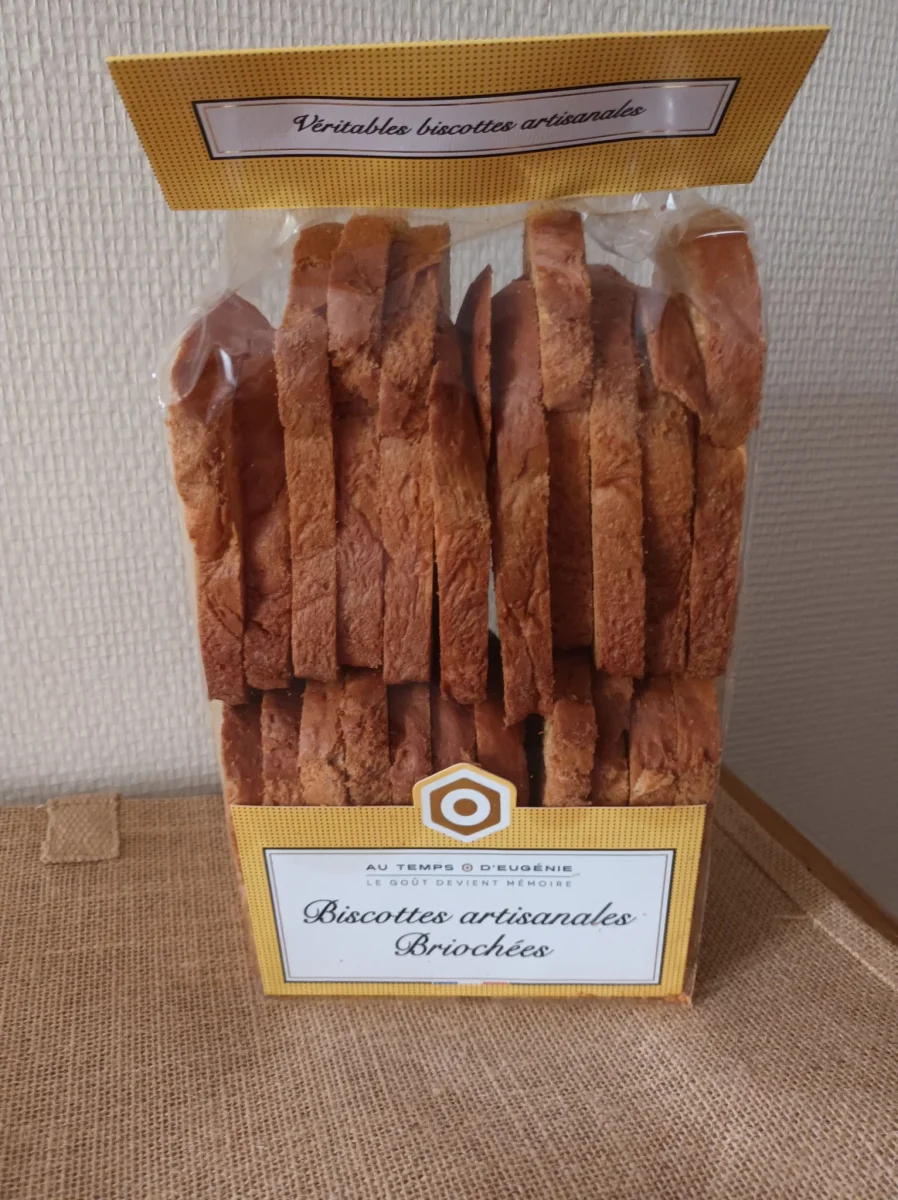 Biscottes Artisanales Briochées 380g - Vins Rouges Harmonieux pour Chaque French Occasion