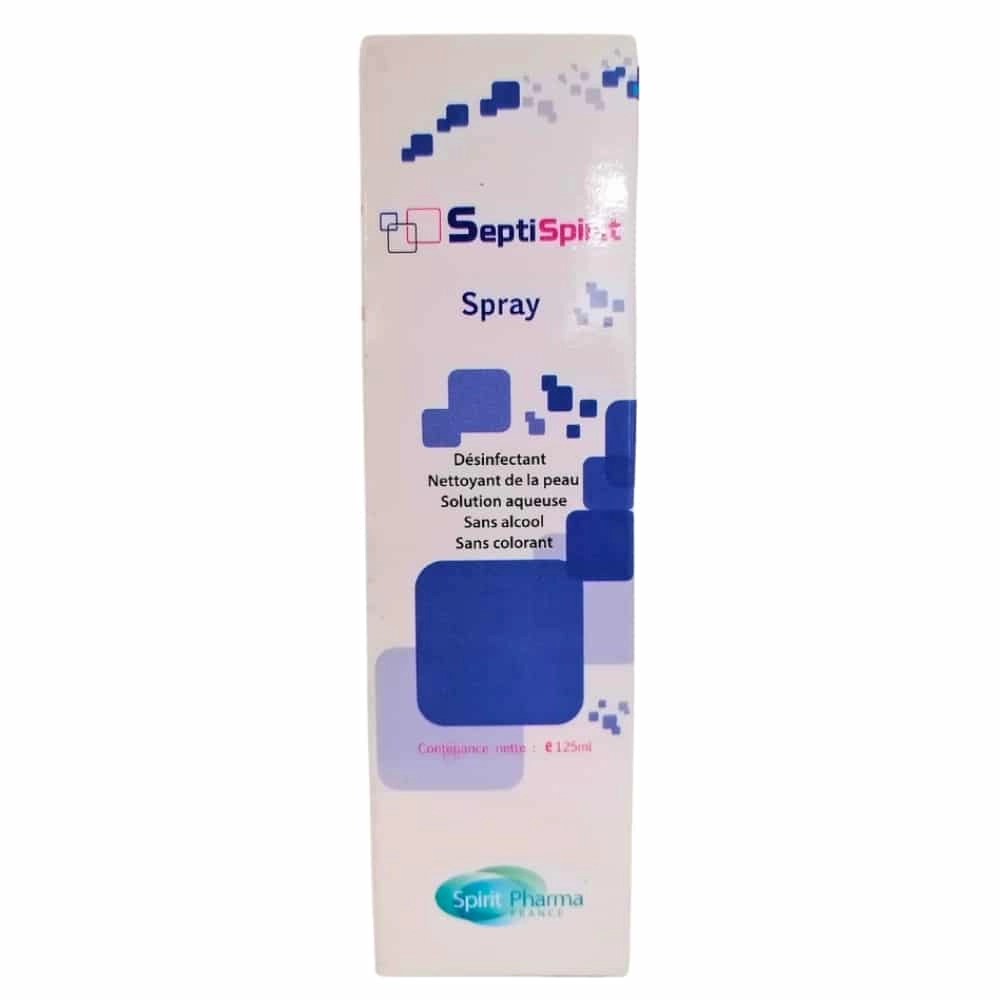 SPIRIT PHARMA – Septispirit Spray Désinfectant Nettoyant – 125ml - Saldi Straordinari – Offerte Speciali Disponibili Adesso