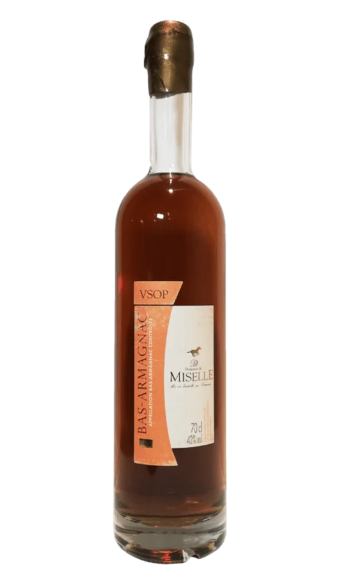 Bas-Armagnac Domaine de Miselle V.S.O.P - Vins Rouges Harmonieux pour Chaque Occasion