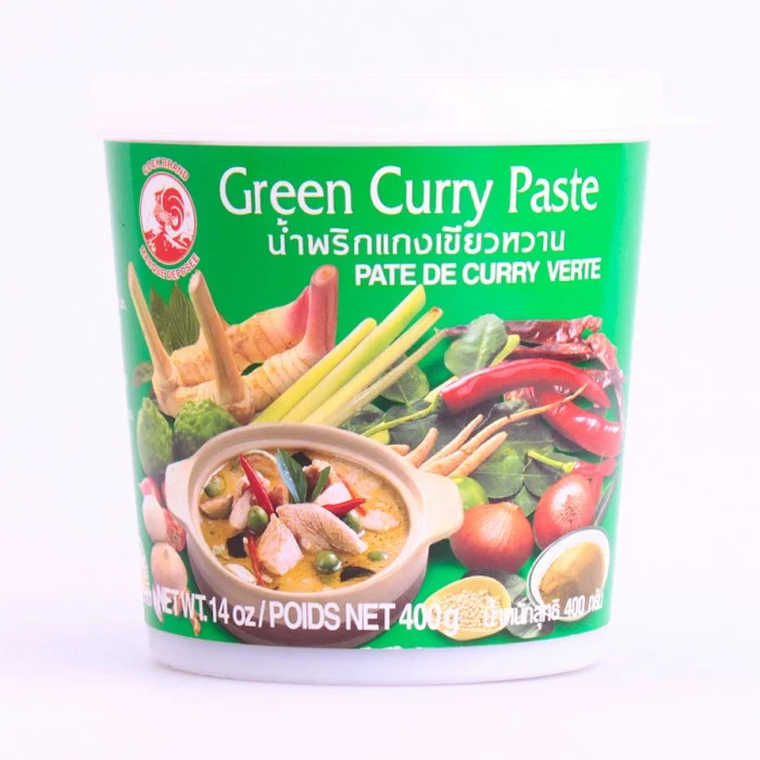 Pâte de Curry Vert Cock - 400g - Saldi Straordinari – Offerte Speciali Disponibili Adesso - Coquillettes